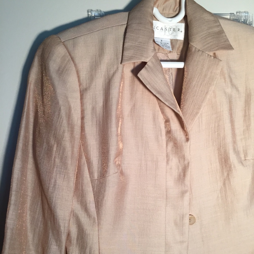 Doncaster shimmery suit